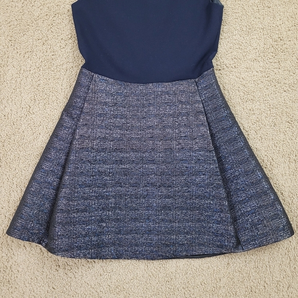 Maje Granaig Two Tone Flared Dress - Picture 5 of 8